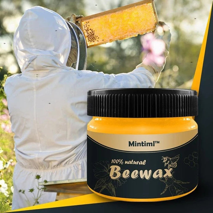 Organic Natural Pure Wax Wood Seasoning Beewax Complete Solution Furniture Care Beeswax Home Cleaning Cleaner Tools