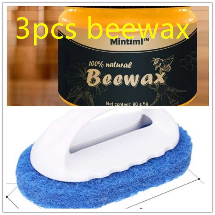 Organic Natural Pure Wax Wood Seasoning Beewax Complete Solution Furniture Care Beeswax Home Cleaning Cleaner Tools